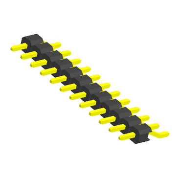 2.54mm single row Right angle SMT Male header HMNSPXX