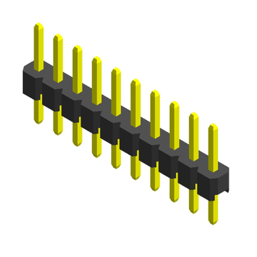 2.0mm pitch single row DIP pin header