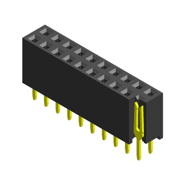 2.54mm double row female header
