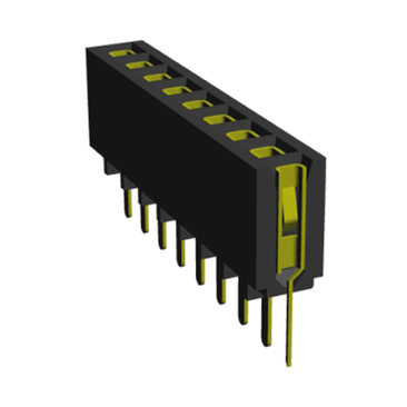 2.54mm single row DIP female header(H=6.8)