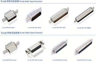 D-Sub solder type connector
