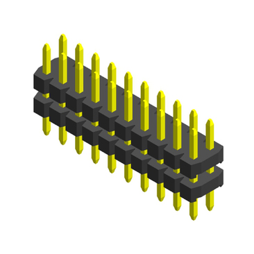 2.0mm pitch double row double layer DIP pin header