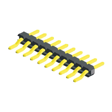 1.0mm pitch single row right angle S.M .T pin header